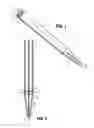 Fig. 02 - Symmetrical tip acute catheter