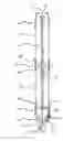 Fig. 01 - Dry visor intended to be mounted in a fire protection installation of the type comprising a network of vacuum sprinklers
