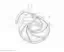 Fig. 01 - Segmented core and method for molding an impeller