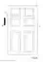 Fig. 07 - Removable protective door covering for arts and crafts