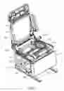Fig. 10 - Rotatable vehicle seat frame assembly