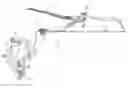 Fig. 01 - Device for dispensing windshield-cleaning liquid for a windshield wiper blade of a motor vehicle