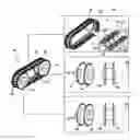 Fig. 01 - Drive system for passenger conveyor