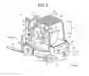 Fig. 03 - Battery powered work machine, and battery powered forklift
