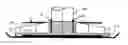 Fig. 01 - Foundation with slab, pedestal and ribs for columns and towers