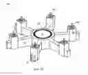 Fig. 30 - Foundation with slab, pedestal and ribs for columns and towers