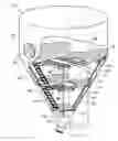 Fig. 01 - COLLAPSIBLE STRUCTURE FOR VESSEL HAVING INTERIOR SLOPING WALL