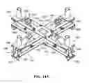 Fig. 19 - COLLAPSIBLE STRUCTURE FOR VESSEL HAVING INTERIOR SLOPING WALL