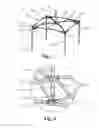 Fig. 02 - High-ceiling tent frame