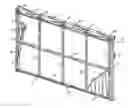 Fig. 01 - Overhead door and frame assembly