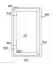 Fig. 01 - Press fit storm window system
