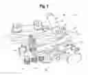 Fig. 02 - Engine rocker arm and roller assembly