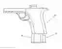Fig. 01 - Magazine based, firearm safety apparatus for modifying existing firearms employing a digital, close proximity communications system and a low power electro-permanent magnet interlock system