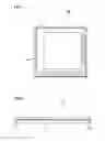 Fig. 06 - Fixing structure for touch panel and front design sheet and display unit with touch panel
