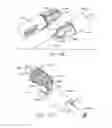 Fig. 43 - End effector coupling arrangements for a surgical cutting and stapling instrument
