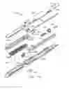 Fig. 49 - End effector coupling arrangements for a surgical cutting and stapling instrument