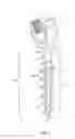 Fig. 02 - Composite Metal and Bone Orthopedic Fixation Devices