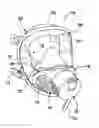 Fig. 01 - Reconfigurable full facemask having a cartridge module for respiratory protection