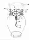 Fig. 01 - DECORATIVE SYSTEM WITH REMOVABLE EMBLEMS FOR COMMEMORATING LIFE EVENTS