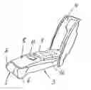 Fig. 01 - Centre backrest assembly for a vehicle interior