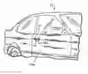Fig. 01 - Vehicle exterior door handle with lighting module