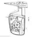 Fig. 16 - Vehicle exterior door handle with lighting module