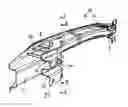 Fig. 01 - Bumper beam with mounting plates