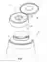 Fig. 02 - Closure assembly for squeeze bottle comprising a thermoplastic valve