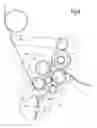 Fig. 10 - Rewinding machine and method for producing rolls of web material