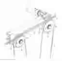 Fig. 01 - Hoisting rope arrangement in crane trolley