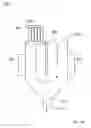 Fig. 22 - Acoustophoretic device with uniform fluid flow