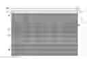 Fig. 01 - Building membrane with drainage matrix and horizontal adhesive portions