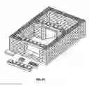 Fig. 11 - SELF-LOCKING BLOCK AND COMPLEMENTARY PIECES FOR THE RAISING OF PILLARS AND FREE-STANDING WALLS