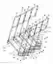 Fig. 01 - Stair modules which co operate to form a temporary stair case