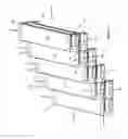 Fig. 02 - Stair modules which co operate to form a temporary stair case