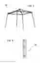 Fig. 02 - Collapsible gazebo frame with single activation feature