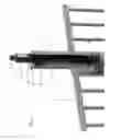 Fig. 02 - Gate latch assembly