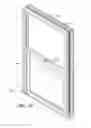 Fig. 14 - Window sash counterbalance with independently operable sashes