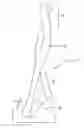 Fig. 01 - Airfoil with thickened root and fan and engine incorporating same