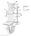 Fig. 01 - Gas turbine engine component cooling with interleaved facing trip strips