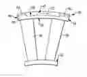 Fig. 01 - Gas turbine engine stator vane platform reinforcement