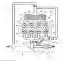 Fig. 01 - SYSTEM FOR SUPERCHARGING THE INTAKE GASES AND FOR RECIRCULATING THE EXHAUST GASES OF AN ENGINE AND ASSOCIATED CONTROL METHOD