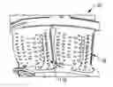 Fig. 01 - GAS TURBINE ENGINE MULTI-VANED STATOR COOLING CONFIGURATION