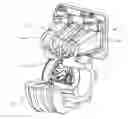 Fig. 01 - Quad layer passage variable geometry turbine for turbochargers in exhaust gas recirculation engines