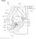 Fig. 28 - Fan, molding die, and fluid feeder
