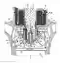 Fig. 01 - PUMP INCLUDING A SHIELD FOR PROTECTING A PUMP WHEEL AGAINST A COOLANT LEAK ALONG THE HUB OF THE WHEEL