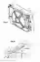 Fig. 02 - Assembly of an elongate thin lip in an elongate narrow slit and use for assembling an air guide onto a shroud