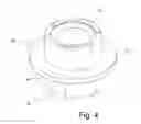 Fig. 05 - Tapered flange nut with locking insert