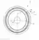 Fig. 01 - Strain wave gearing having double-contact negative deflection tooth profile