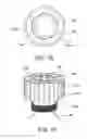 Fig. 10 - Lighting device and LED luminaire